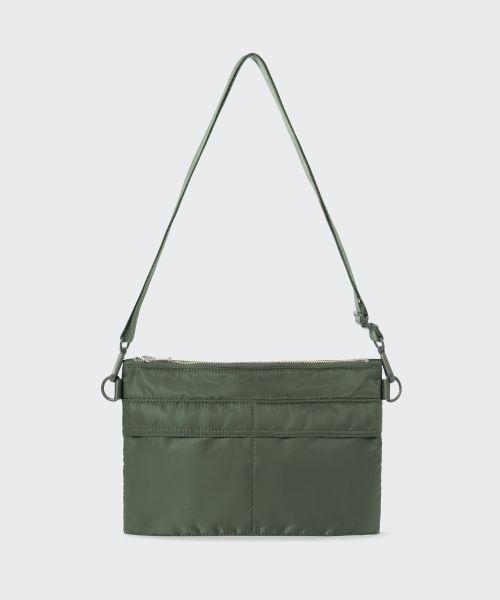 MUSINSA STANDARD AVR デュアルポケット サコッシュ カーキ 1623730