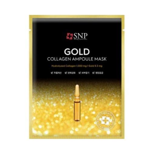SNP ゴールドコラーゲン アンプルマスク 1枚, 1個
