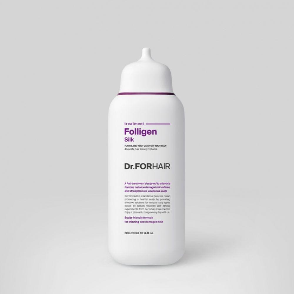 Dr.FORHAIR ポリジェン シルクトリートメント 細いダメージヘア用 フローラルブーケの香り, 300ml, 2個