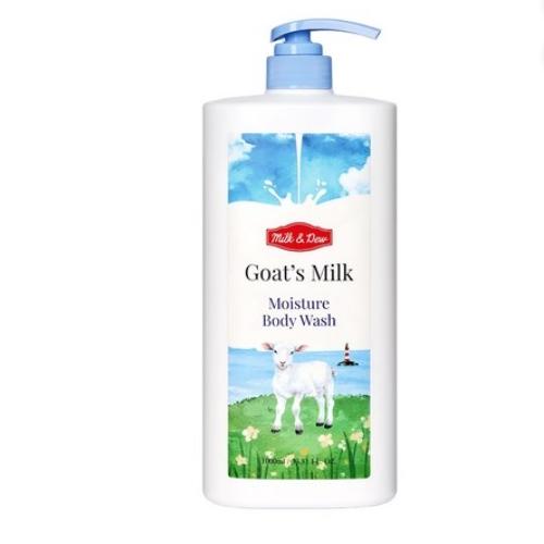 MILK&DUO 山羊乳 モイスチャー ボディウォッシュ コットンフローラルの香り, 1L, 2個