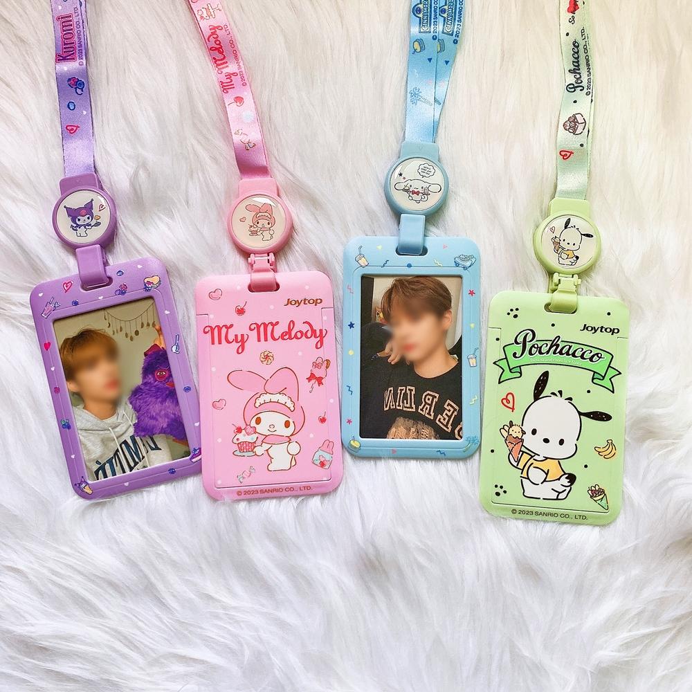 サンリオ リルホルダー ポカホルダー クロミ マイメロディ シナモロール ポチャッコ ネックレス ワイヤー チェキホルダー フォトカード