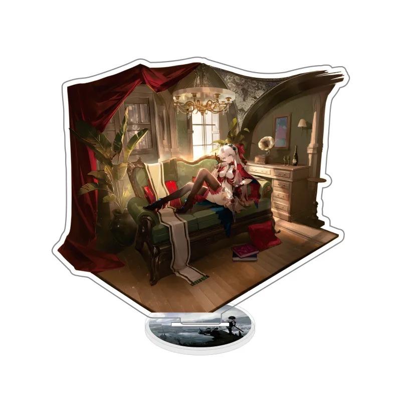 명조(Myeongjo) 워더링 웨이브(Wandering Wave) 카를로타(Carlota) 아크릴 스탠드 피규어 굿즈