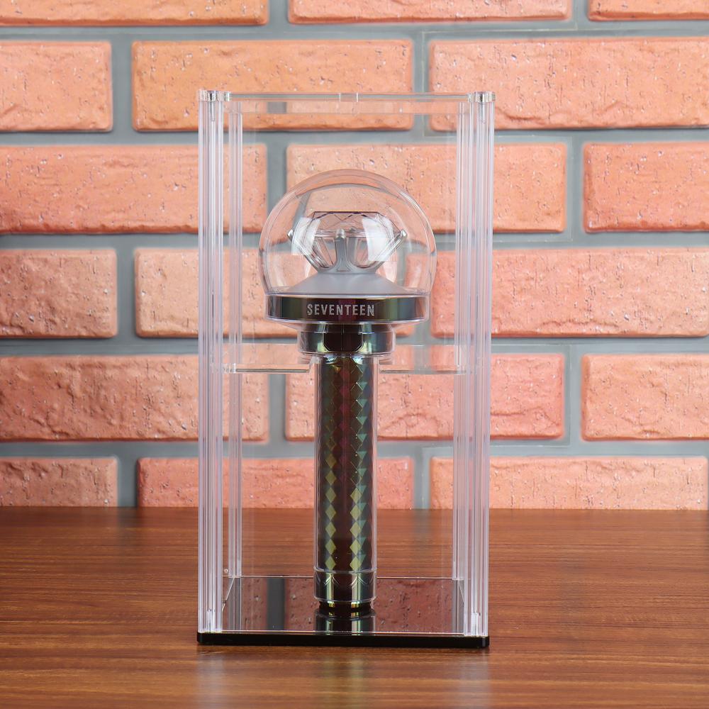 JYP SEVENTEEN ペンライト 3世代 ニューニュロットボン キャロットボン 専用アクリルケース アクリル保管箱 ディスプレイケース DIY製品