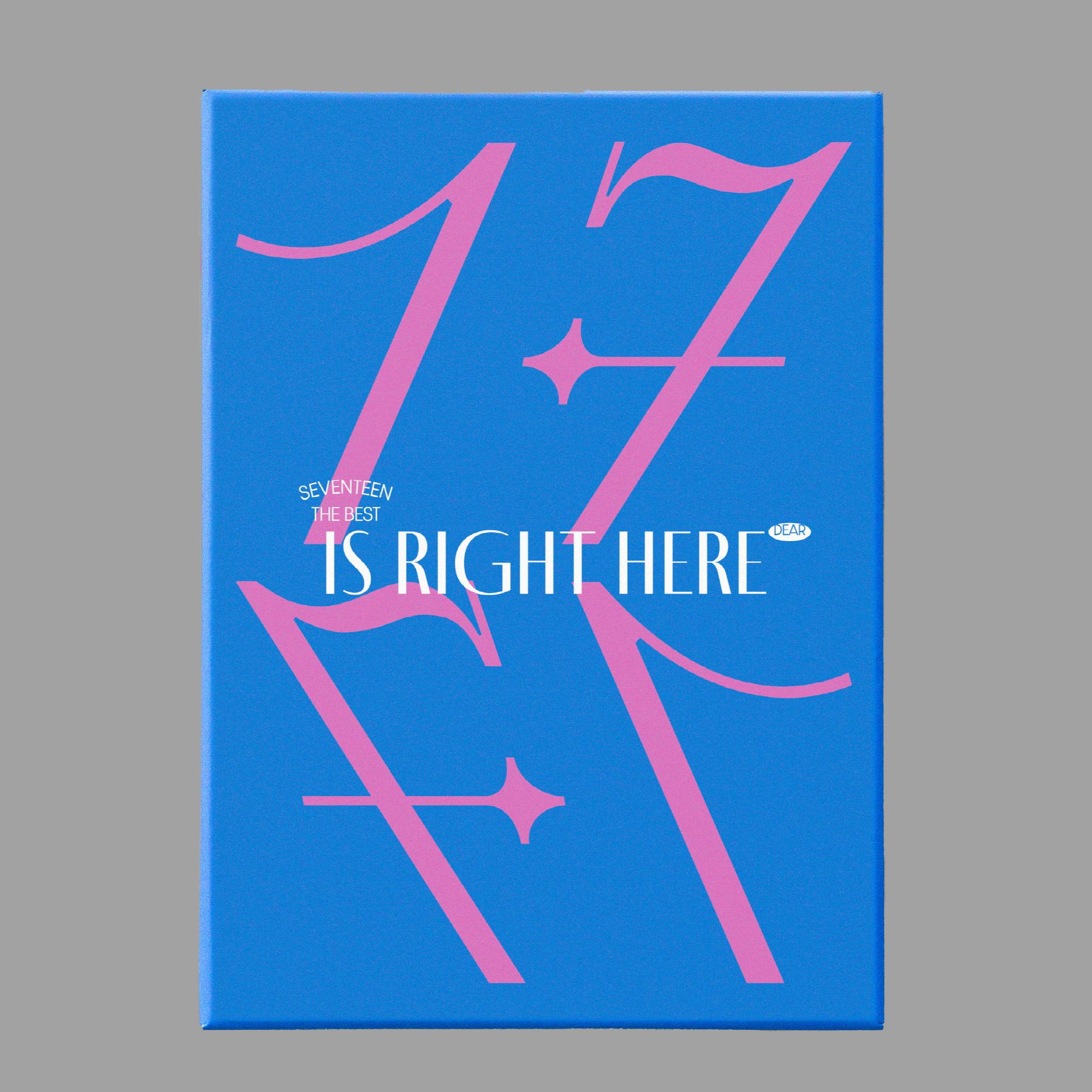 特典 ポストカード DEAR Ver SEVENTEEN ALBUM 17 IS RIGHT HERE 2CD