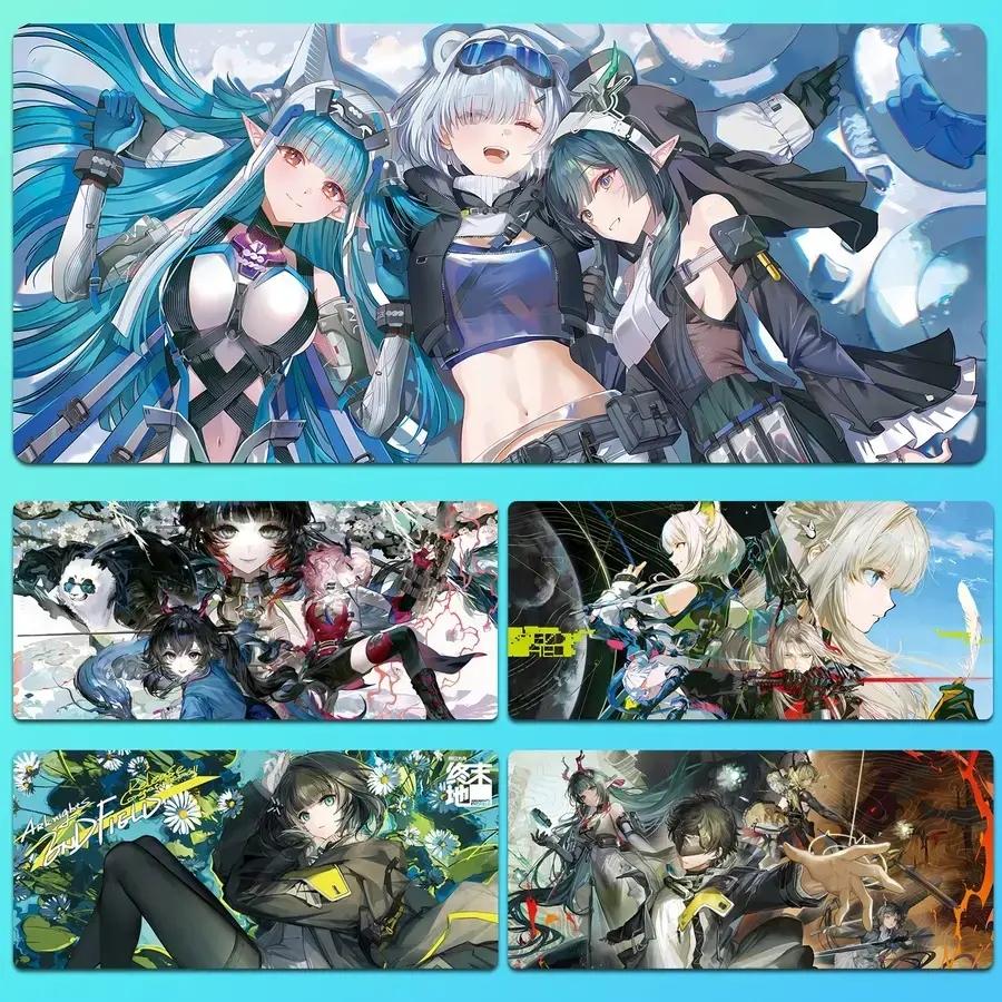 アークナイツ エンドフィールド 同人製オリジナル マウスパッド キーボード用 大型パッド 厚さ4mm