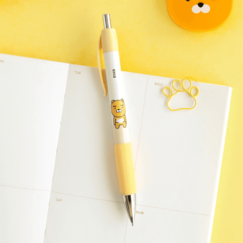 カカオフレンズ シャープ 0.5 ホルダーペンシル 筆記具 ライアン