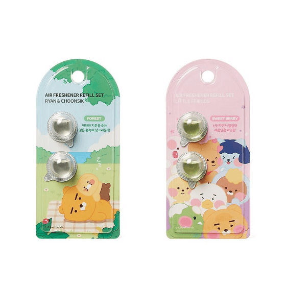 カカオフレンズ 車用芳香剤 リフィル用 2p モニター芳香剤 リフィル 芳香剤 交換用