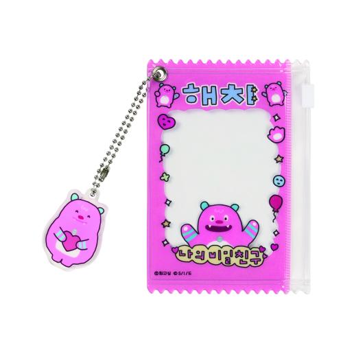 [僕の秘密の友達ハッチ] ハッチXチェゴシム お守りポーチ キーリングセット (秘密の友達) HCL125008