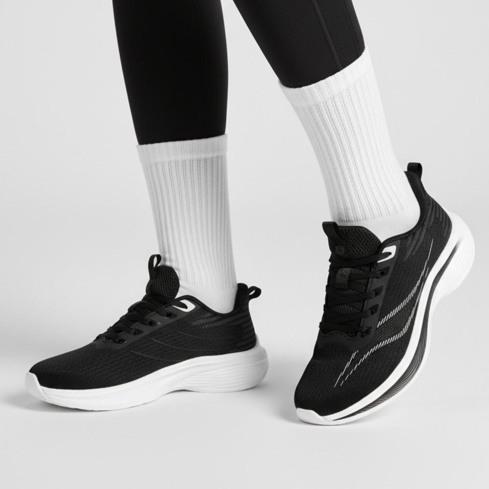 レディース スニーカー 幅広 ランニングシューズ ジョギングシューズ 軽量 ワークアウトシューズ 楽ちん デイリースニーカー