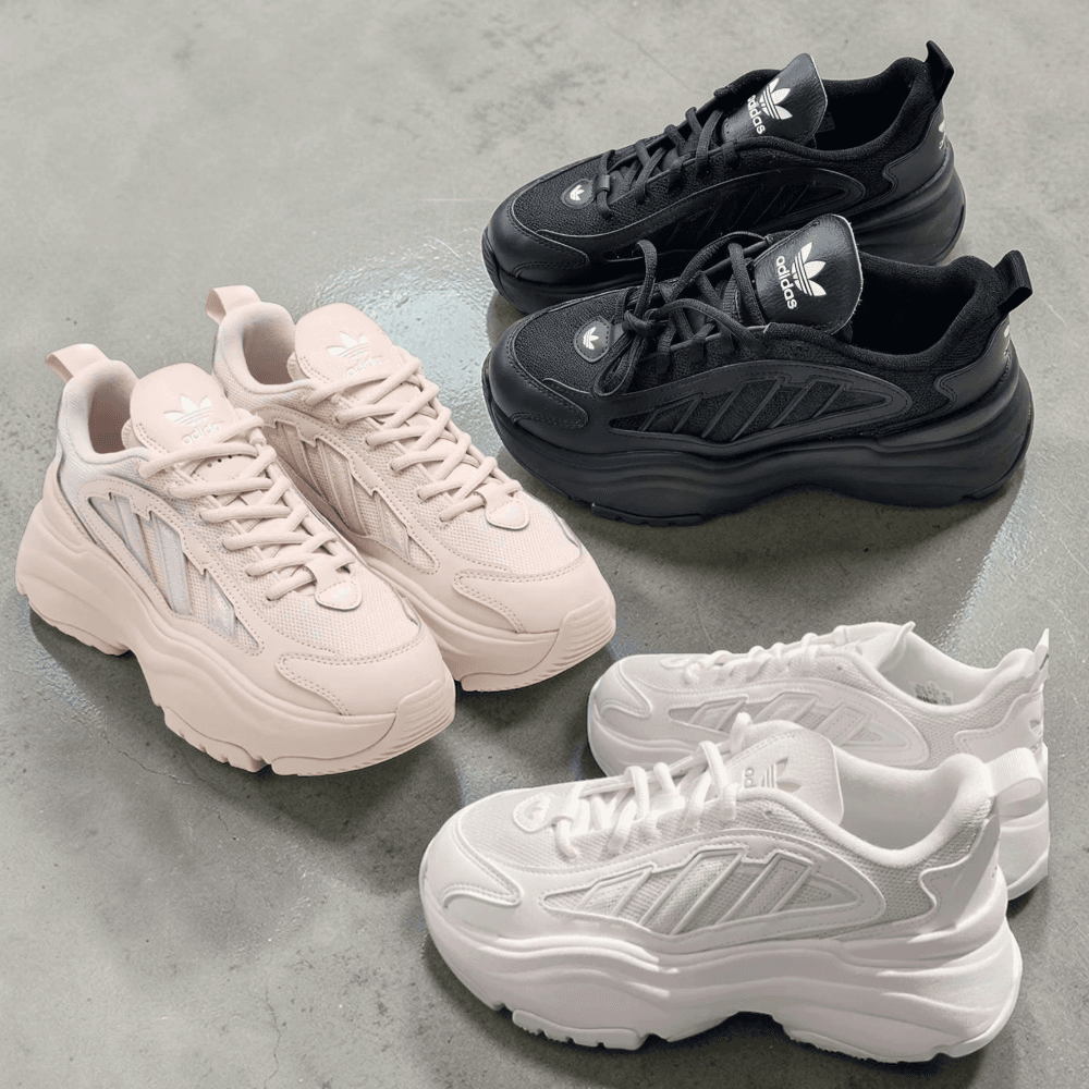 adidas OZWEEGO W IG6045 Black IG6047 White 厚底スニーカー 国内店舗版