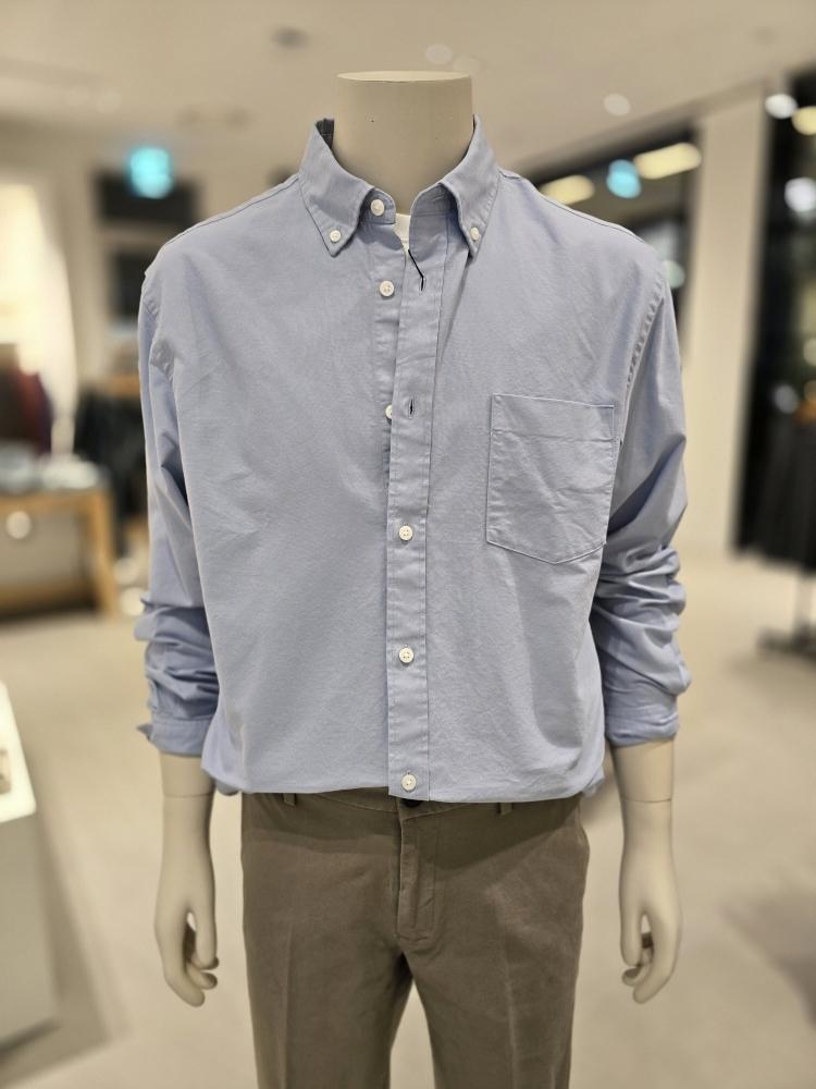 GIORDANO シャツ メンズ オックスフォードシャツ 5902