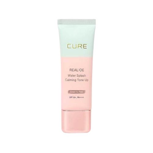 Kim Jung Moon Aloe (キムジョンムンアロエ) LA SENS LOE CURE REAL ALOE ウォータースプラッシュ カーミング 톤업 40ml(SPF50+), 2個