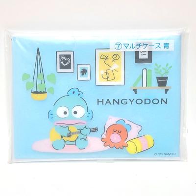 [正規品] サンリオ ハンギョドン アタリクジ マルチケース ポーチ グッズ /キキショップ