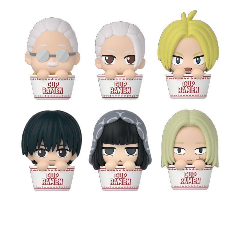 선라이즈팝 사카모토 데이즈 컵라면 피규어 6종 세트