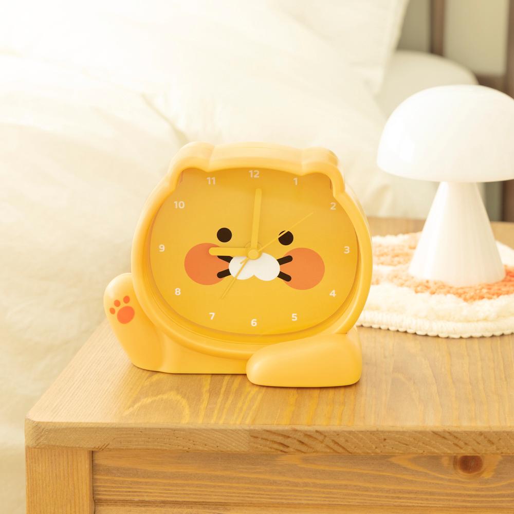 카카오프렌즈 춘식이 저소음 탁상시계