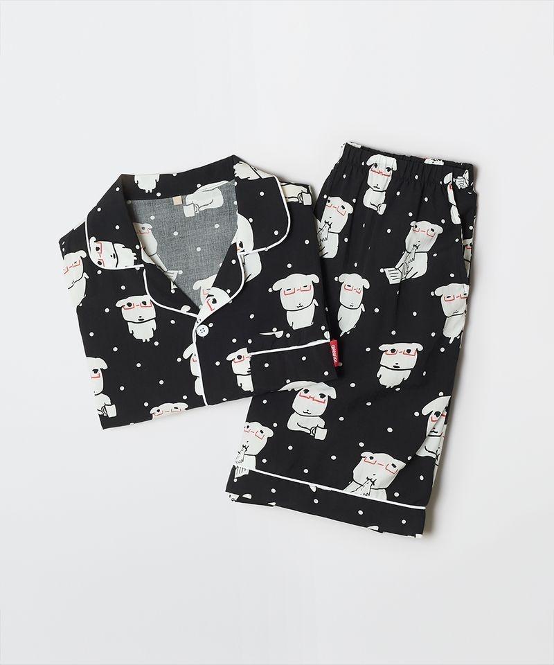 SPAO 가나디 半袖パジャマ ブラック SPPPG25U06