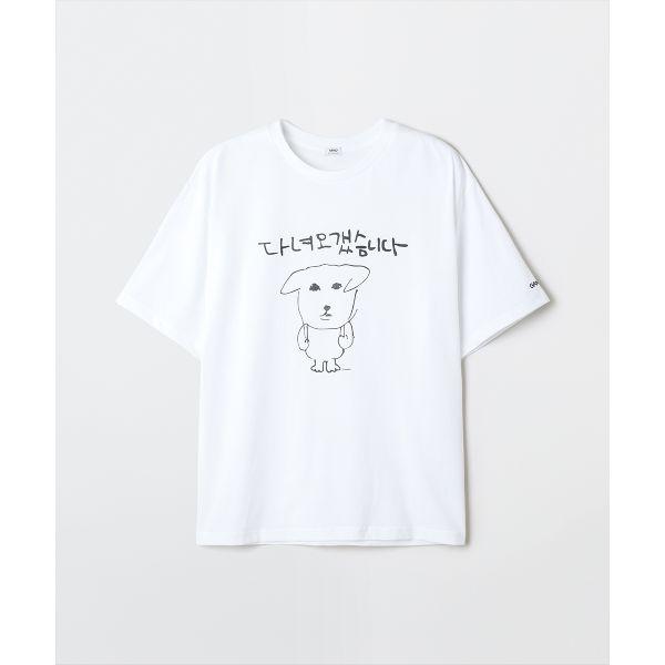 SPAO 가나디半袖 Tシャツ PRINT SPRLG25U09