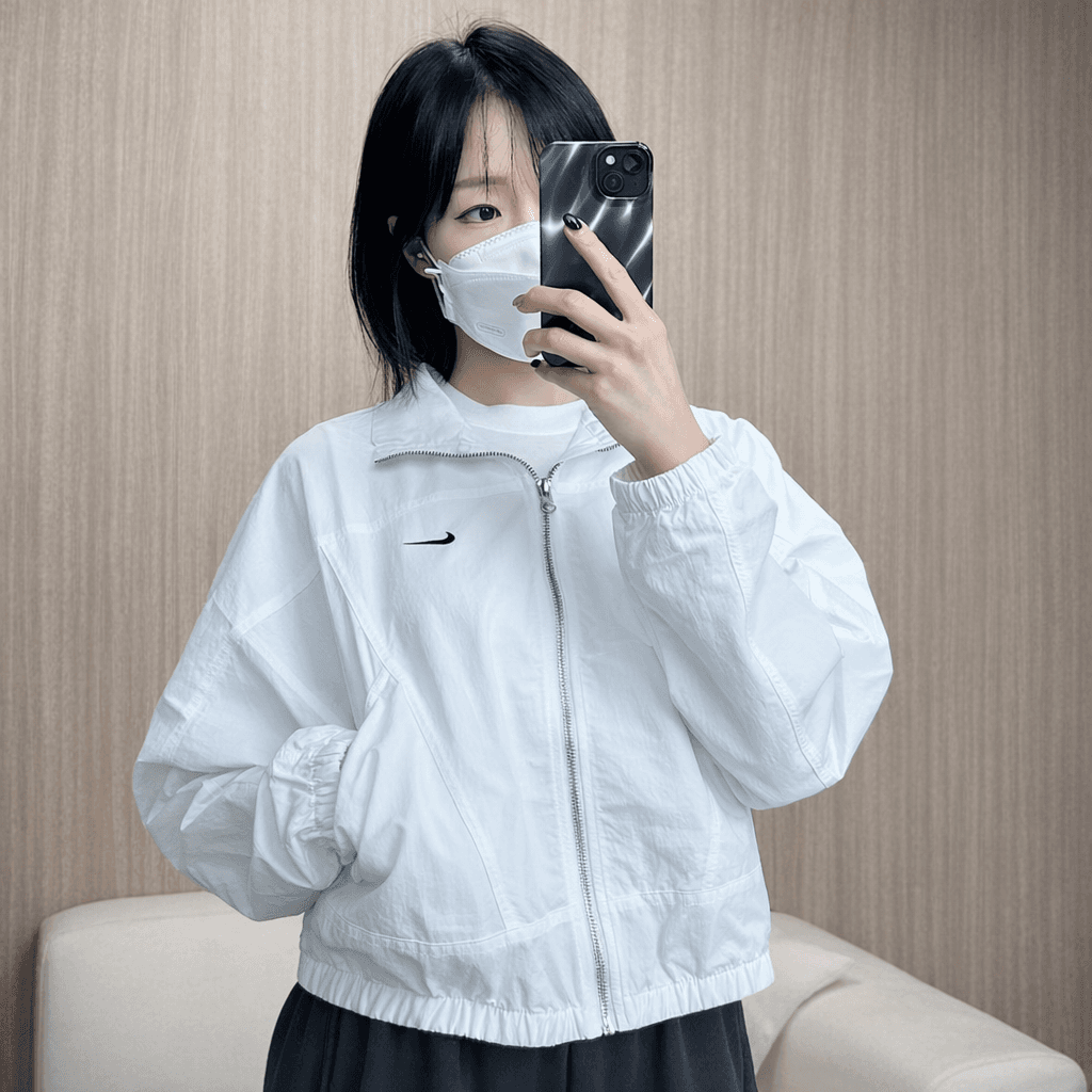 NIKE ナイキ レディース ウインドブレーカー ウーブン ウィンドランナー ランニング フーディー クロップド ジャケット