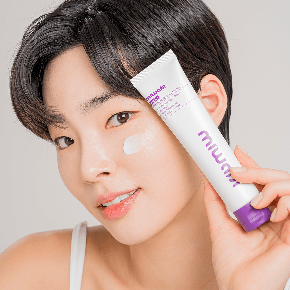 ミワビ ホワイトニング 肝斑クリーム 美白 色素沈着 黒子 老人性色素斑 メラニン色素沈着 シミ ク림