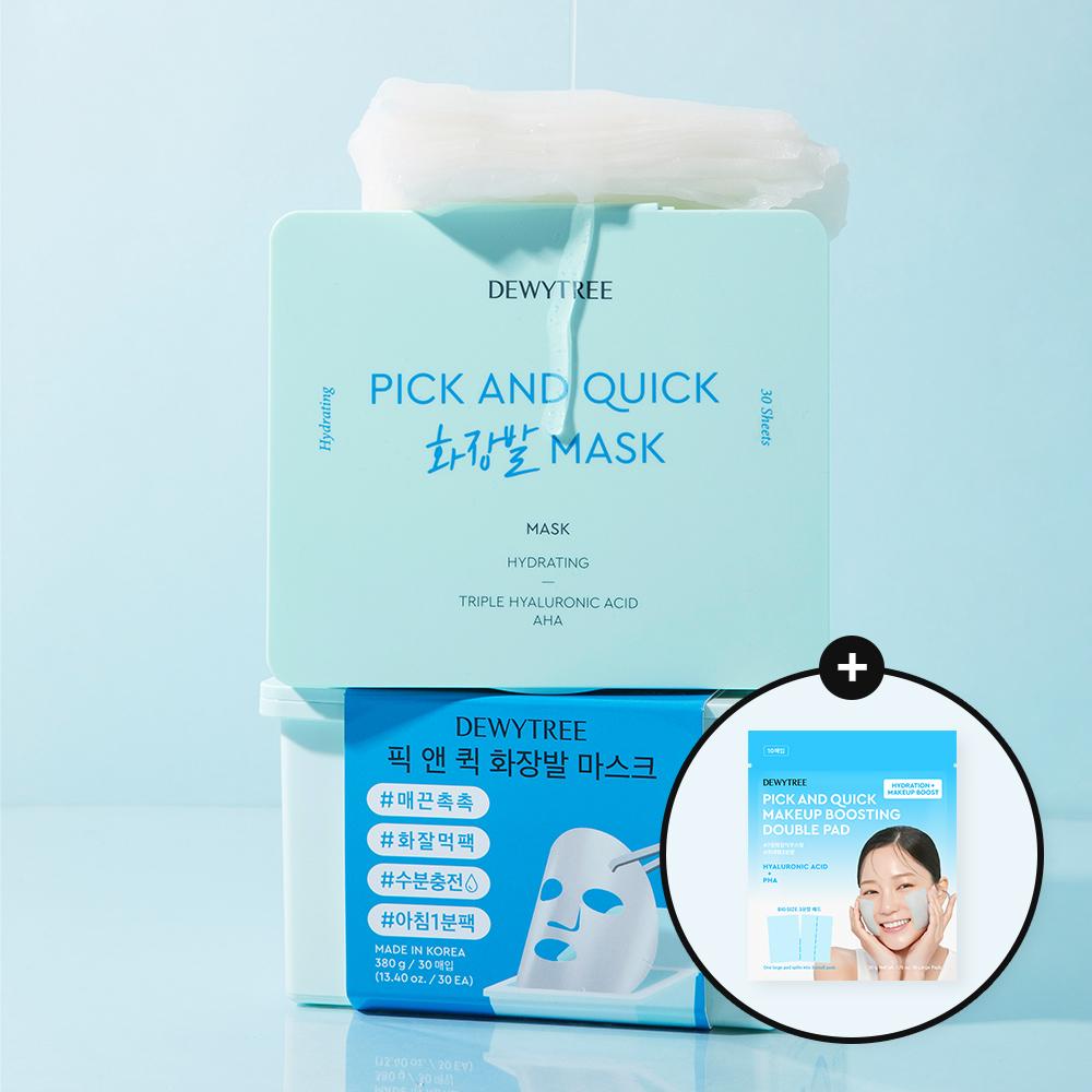 [Dewytree] Pick & Quick スキンケアシート 30枚 企画セット (+スキンケアシート 10枚)