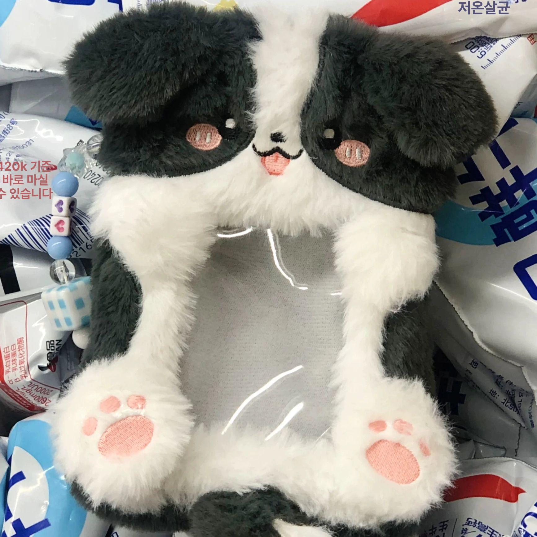 犬 ポカホルダー ケース フォトカードホルダー 犬 1個