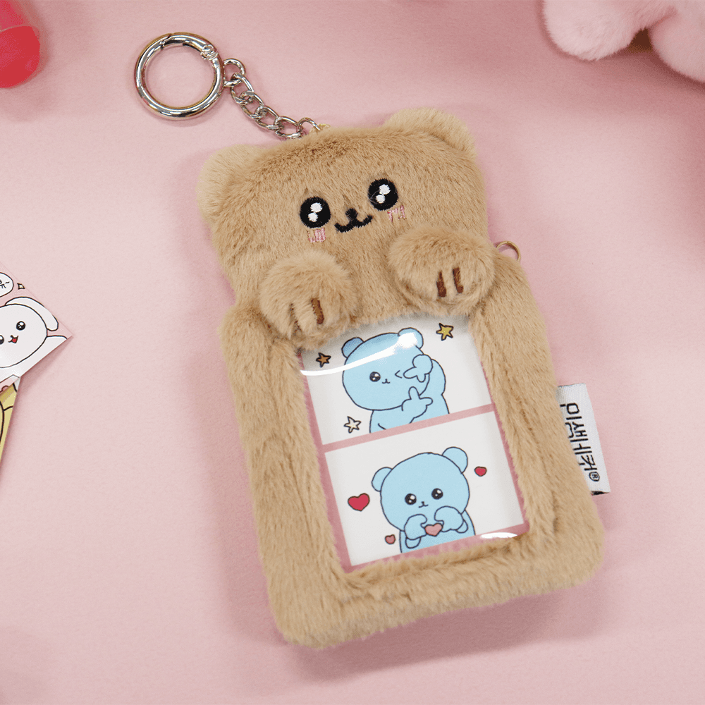 인생네컷 X 최고심 2 かわいいクマ ゴシミ フォトキーリング