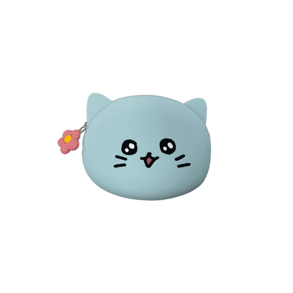 최고심｡ シリコンポーチ ブルー