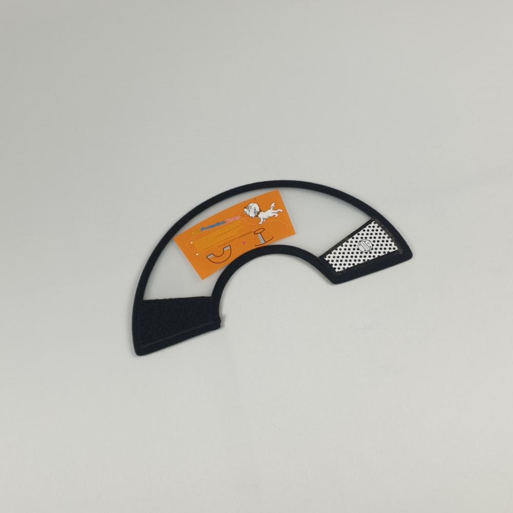 犬用半透明ネックカラー（エリザベスカラー） 術後用 7号