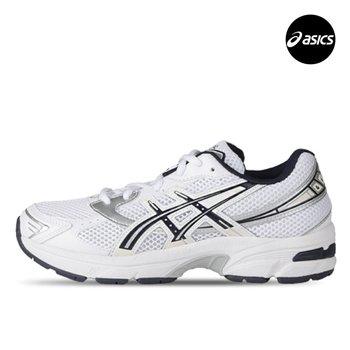 아식스 젤 1130 여성 주니어 운동화 화이트 미드나잇 1204A163-101