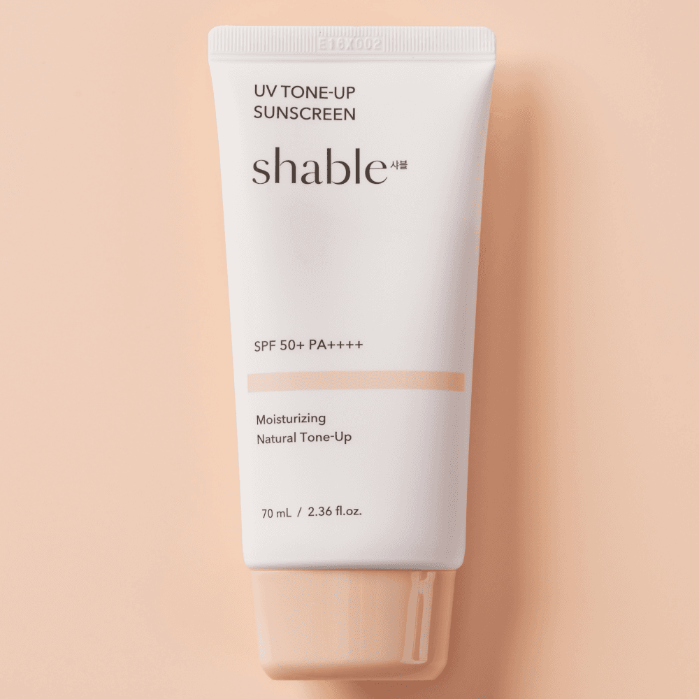 シャブル ナチュラル UV トーンアップ サンクリーム パフフリー サンクリーム 皮膚科 保湿 70ml 1個