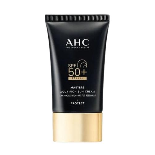 AHC マスターズ アクア リッチ サンクリーム 50ml (SPF50+) 2個