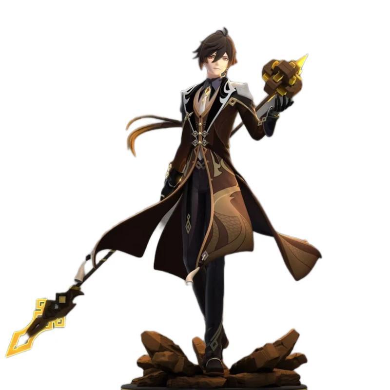 フィギュア 原神 鍾離 インパクト クレー モデル アクション プレゼント 人形 コレクション