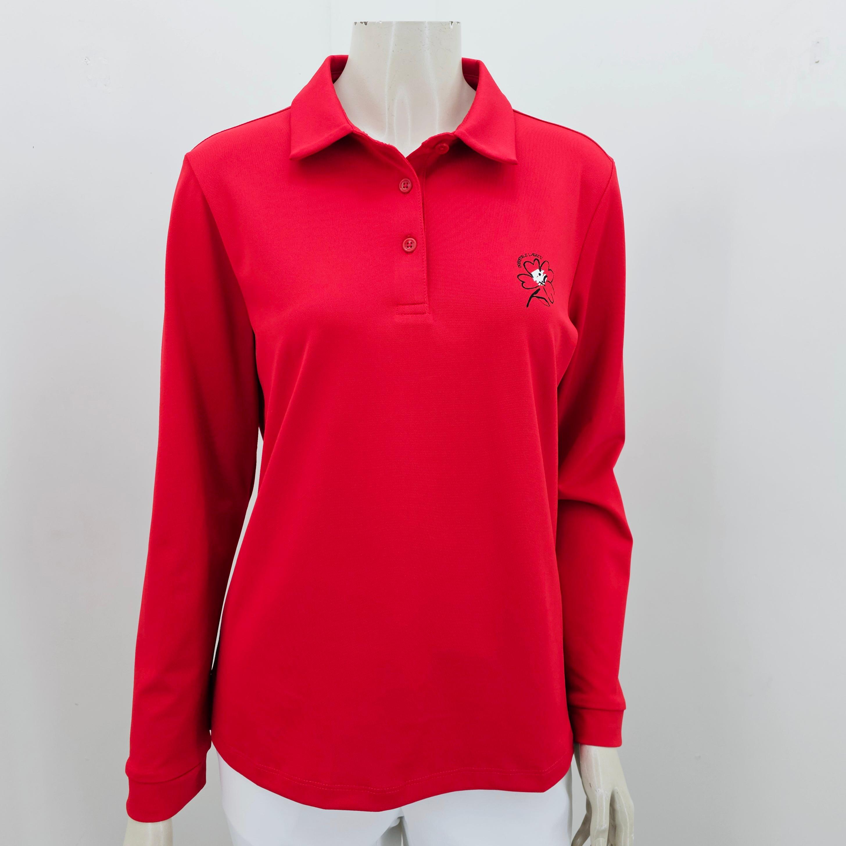 クロコダイルレディ 25年 厳選素材 レディース 無地 長袖 カラースカート Tシャツ ポリウレタン 作業服 団体服 ビッグサイズ