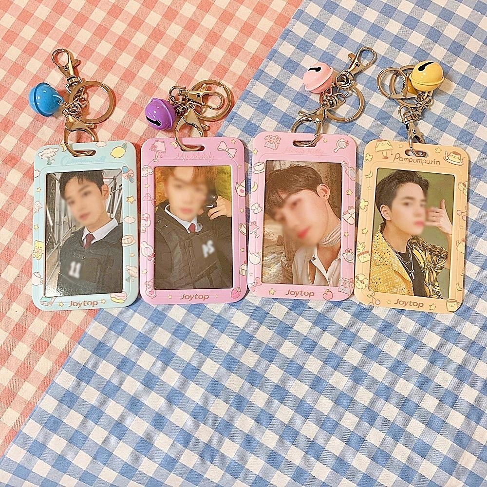 산리오 포카홀더 시나모롤 마이멜로디 헬로키티 폼폼푸린 체키홀더 포토카드 사원증 학생증 키링