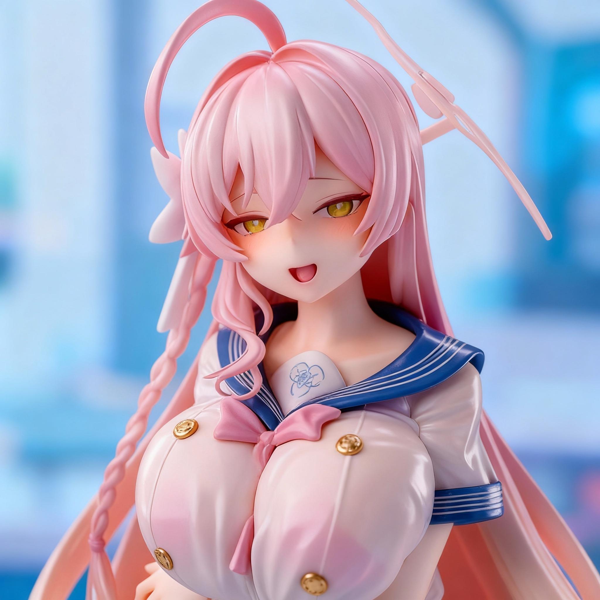 블루아카 우라와 하나코 섹시 피규어 모형 27cm (블루아카이브 캐릭터)