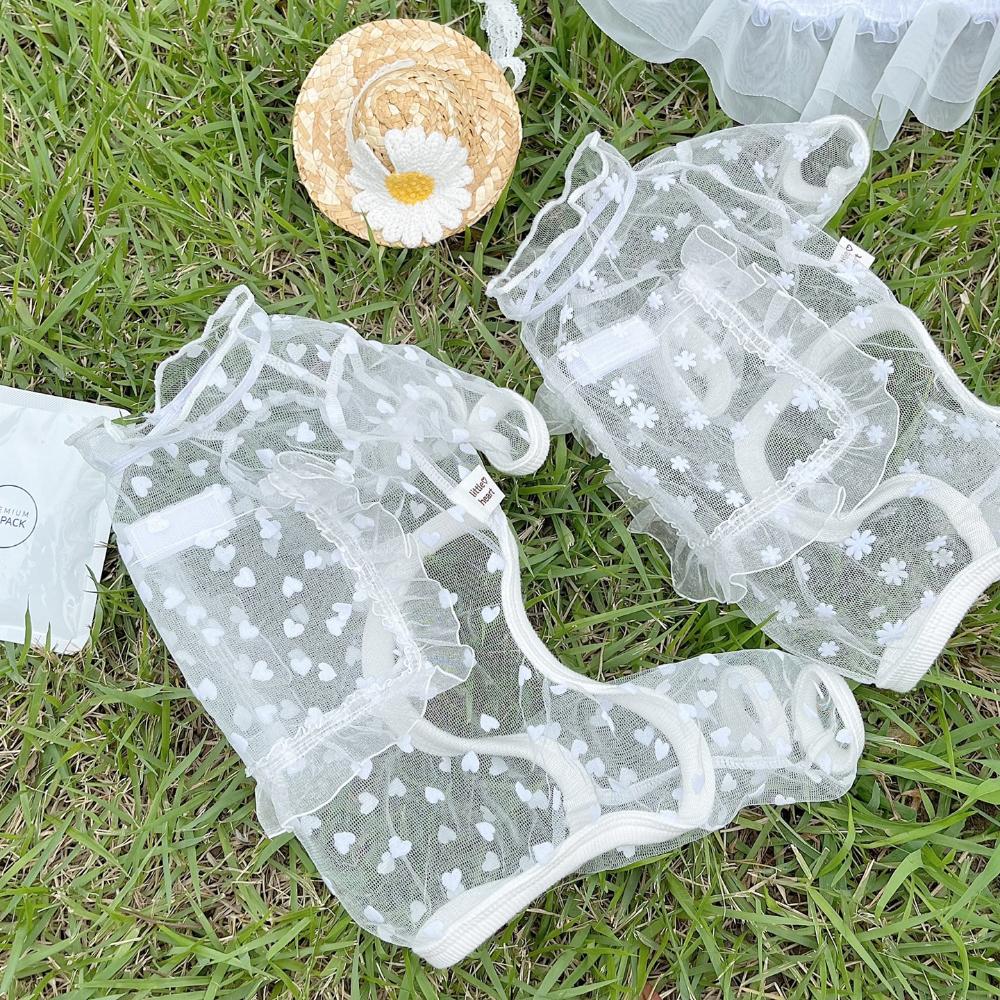 犬用防虫服 ダニ防止 バグガード メッシュ モスキートネットウェア オールインワン