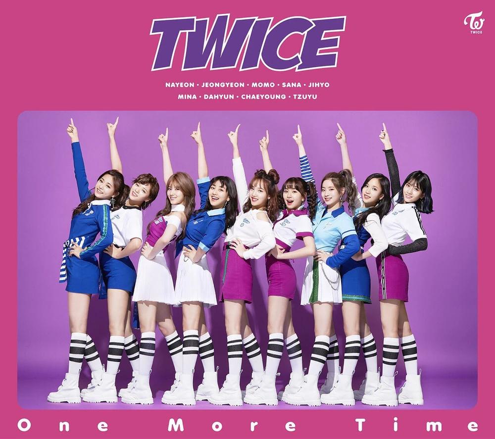 (TWICE CD+DVD 初回限定盤 A) TWICE - ONE MORE TIME 輸入盤