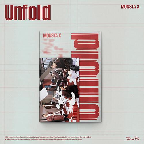 CD MONSTA X - Unfold Thirst Ver