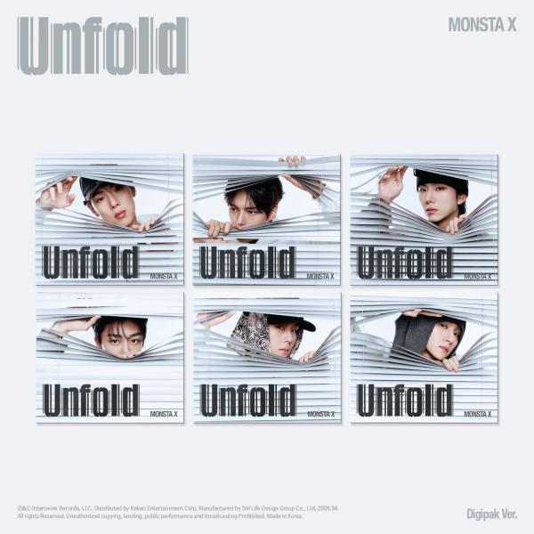 MONSTA X - UNFOLD アメリカ 正規アルバム DIGIPACK VER