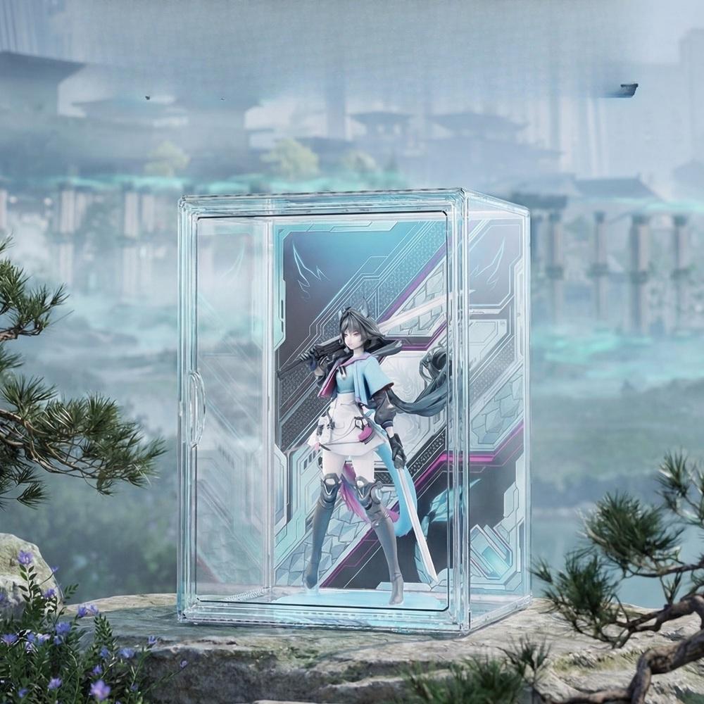 アークナイツ エンドフィールド 陳震宇 (Chen Zhenyu) 1/7スケール フィギュア用 アクリルディスプレイケース