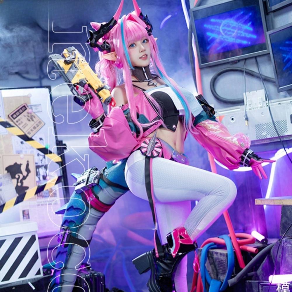 アークナイツ エンドフィールド Yebon コスプレ衣装 (イベント・撮影用)