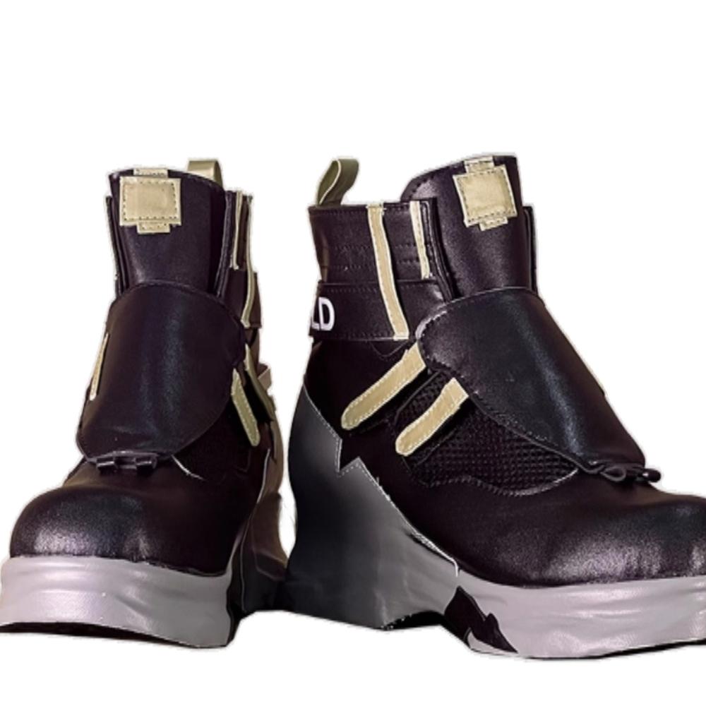 男性管理者 シューズ ローファー コスプレ 『명일방주』『엔드필드』 イベント撮影用小道具