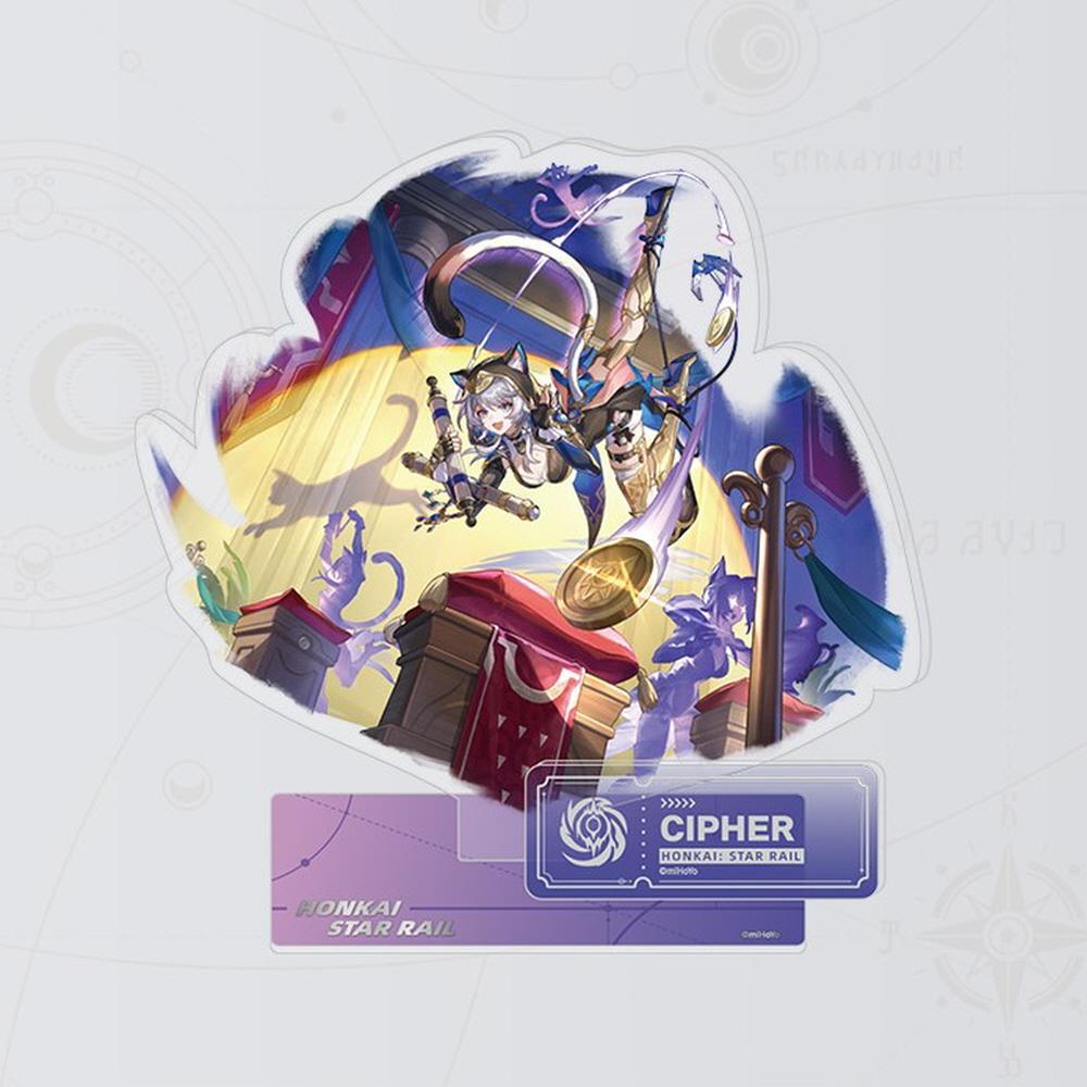 『崩壊スターレイル』 グッズ スタンディングシリーズ 運命の道 虚空 アクリルスタンド サイファー