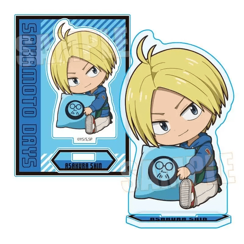 ベルハウス 「サカモトデイズ」 ぎゅぎゅっとミニ アクリルスタンド / アサクラ シン