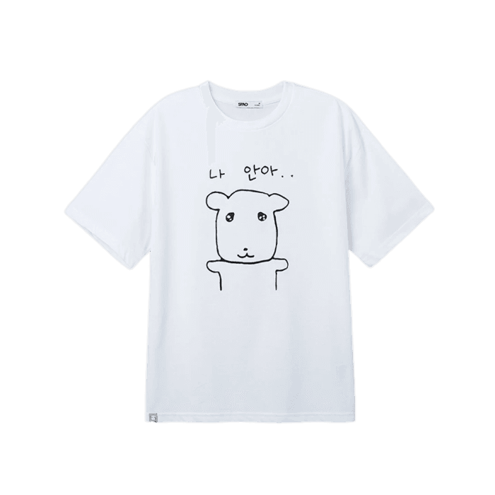 XL スパオ x ガナディ ショートスリーブTシャツ ホワイト