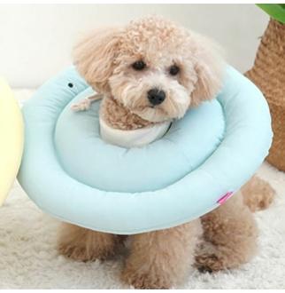 猫用クッション ネックカラー M 犬用漏斗 舐め防止