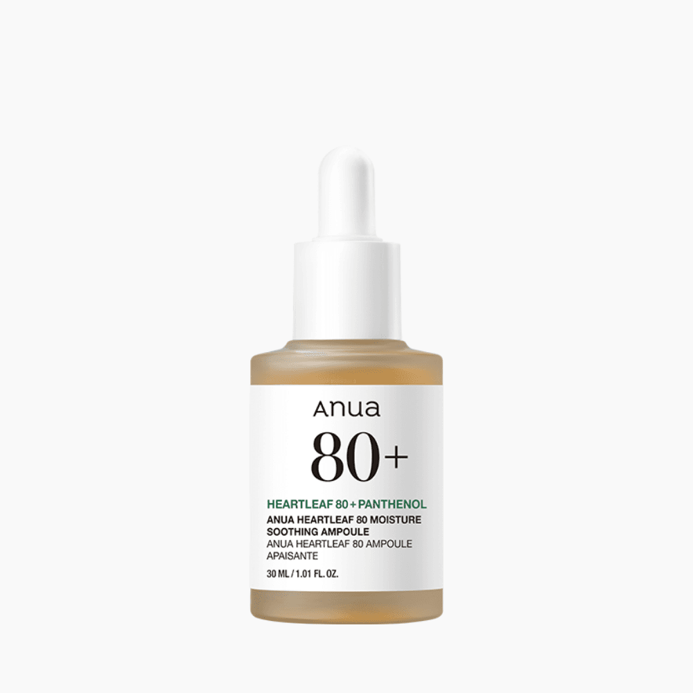 Anua ドクダミ 80 モイスチャー カーミング アンプル 30ml, 2個