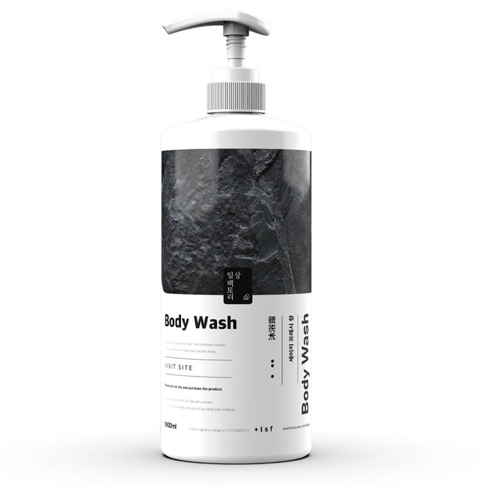 イルサンファクトリー スムーズ ボディウォッシュ セージフレッシュの香り、1L、1個