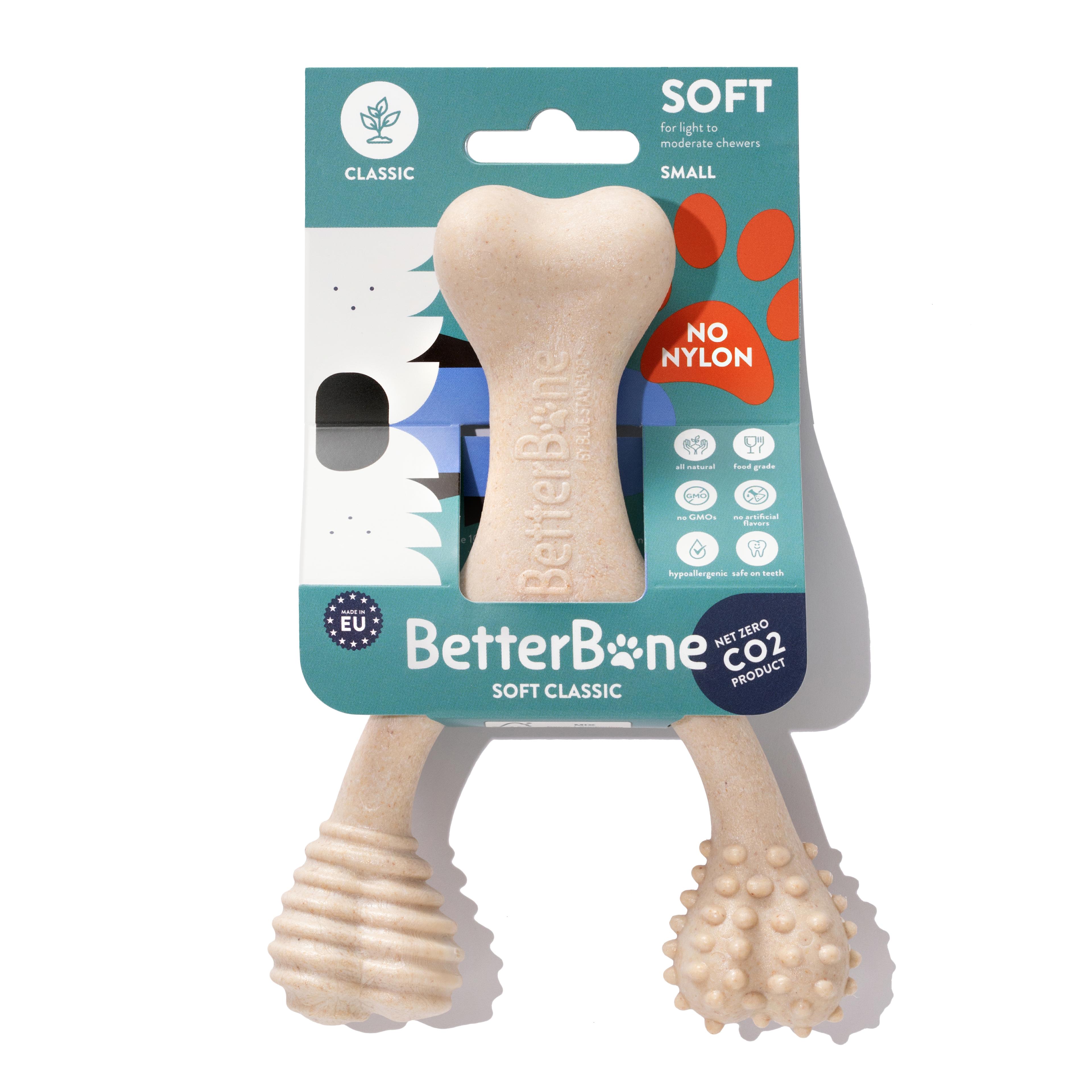 BetterBone スモールソフト 無香料 犬用歯固めトイ ウッドスティック