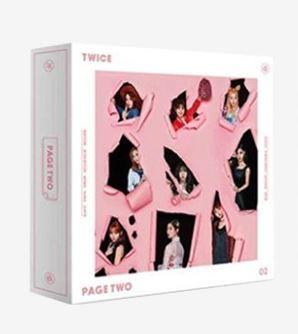 TWICE アルバム PAGE TWO ミニ2集 TWICE チアアップ CHEER UP ランダム発送